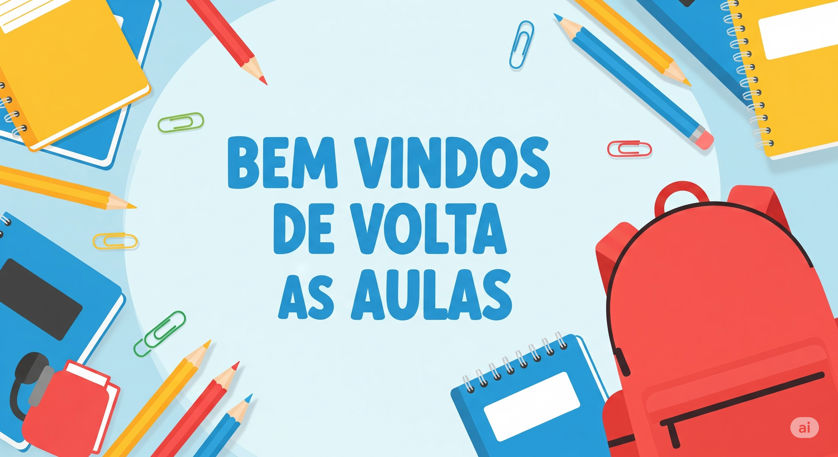 Banner de Volta às Aulas